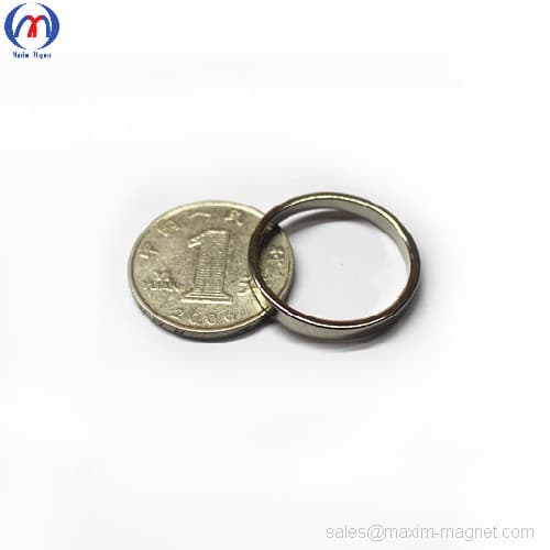 Small Neodymium ring magnets with thin wall